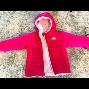 Toddler North Face Mossbud reversible jacket